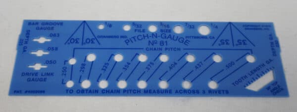 Pitch-N-Gauge G81 - Granberg's International
