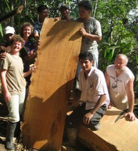 Milling Lumber in Tena, Ecuador
