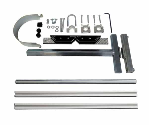 10% OFF bundle! Easily upgrade G777 to 24″ Alaskan Mill. Includes end bracket, clamp, nose-end clamp, bosses & hardware + set of 24″ handle and rail sets.